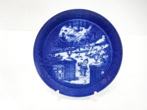 ROYAL COPENHAGEN　ロイヤルコペンハーゲン　「Seasons Greetings」　イヤープレート(2003年)　洋食器